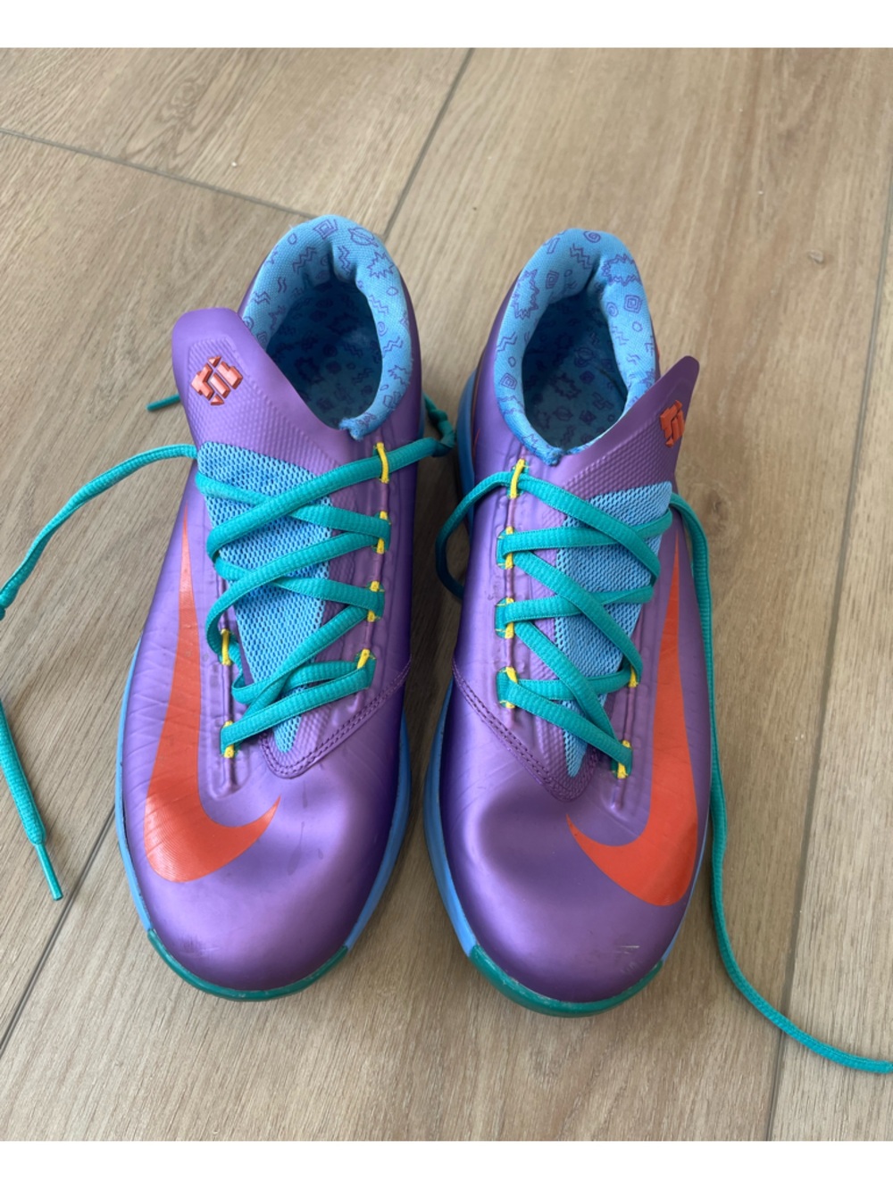 Nike Kids KD 6 Rugrats GS Size 5Y